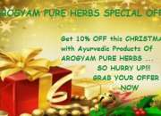 Get 10% OFF on Ayurvedic Products Of Arogyam Pure Herbs
